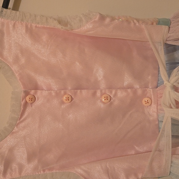 Elegant Sequin Girls Party Dress in Pink and Blue. NWOT. - Picture 7 of 11